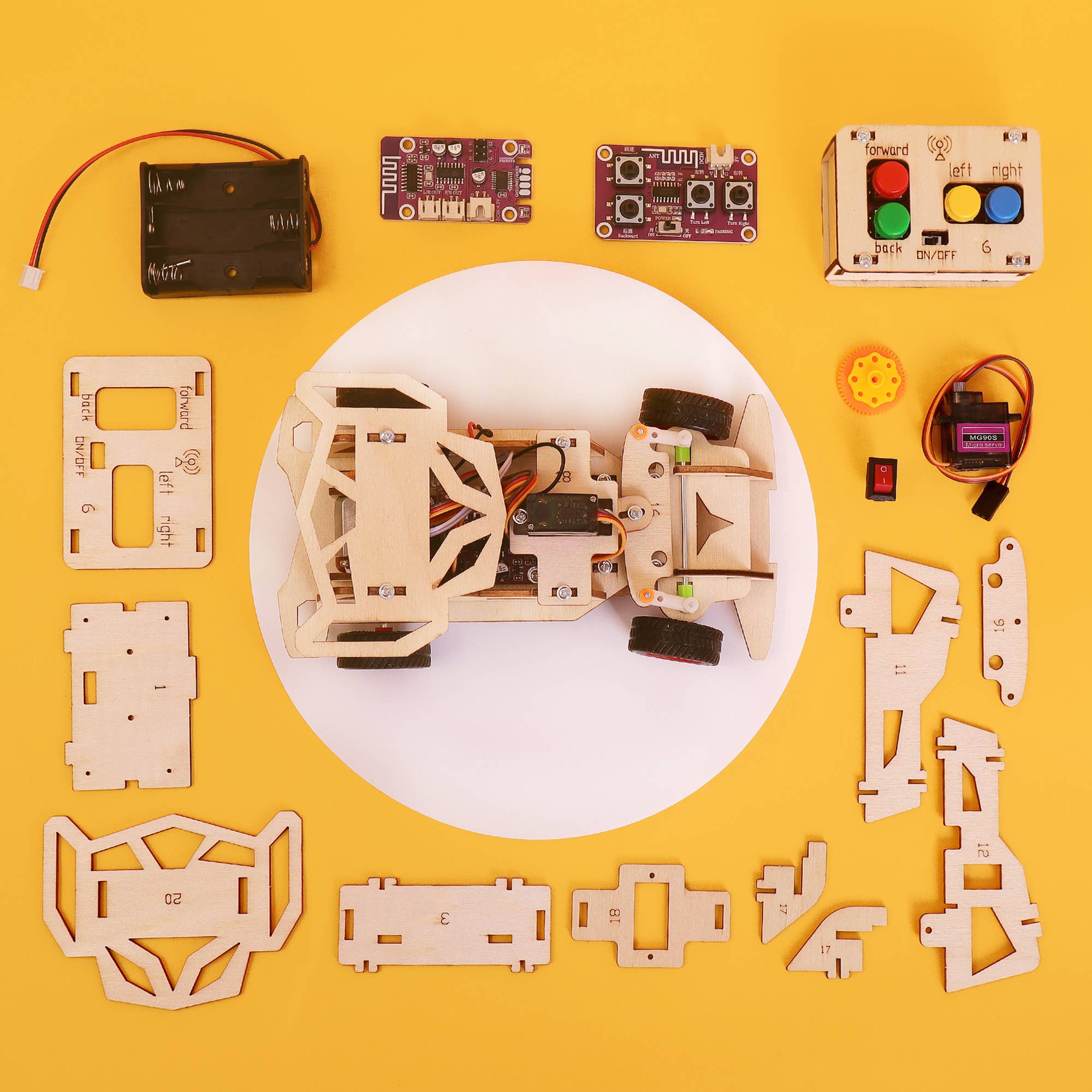 Steering RC Car - Stem Kit