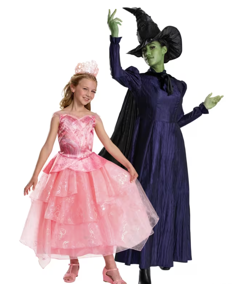 Deluxe Wicked™ Glinda the Good Witch Pink Dress Costume