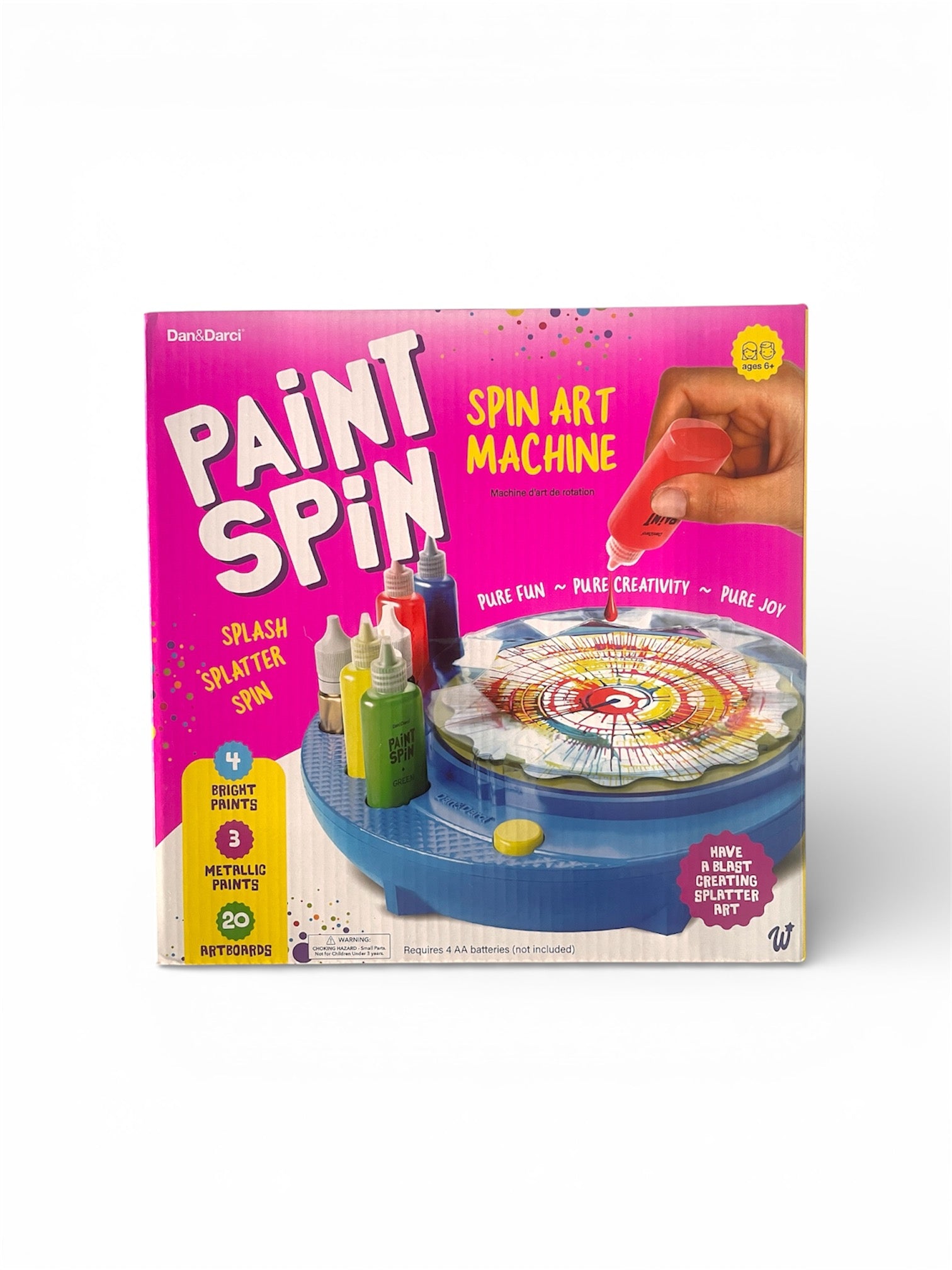 DAN & DARCI  Paint Spin Art Machine