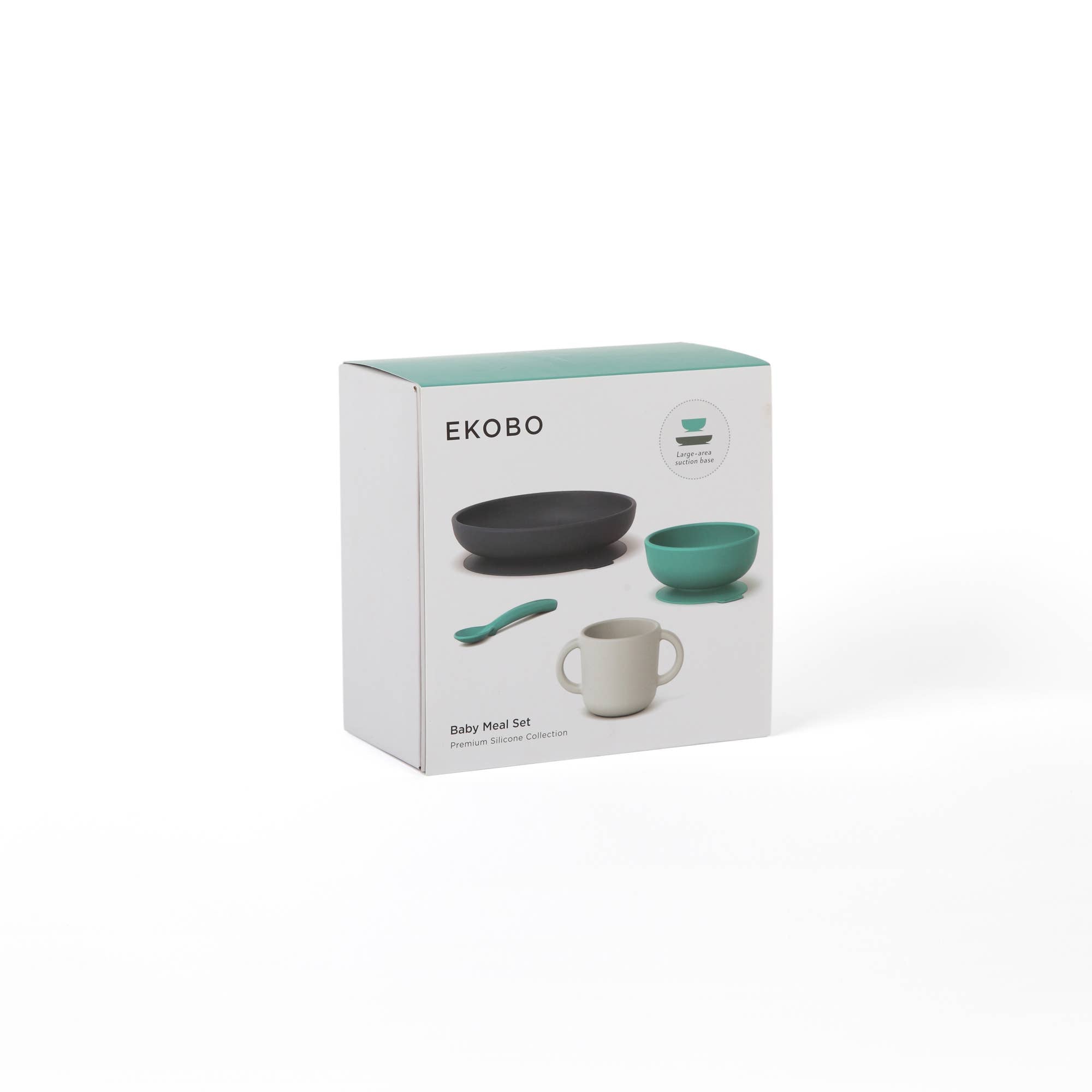 EKOBO Silicone Baby Meal Set - Lagoon
