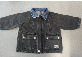 MILK TEETH Barn Jacket Charcoal