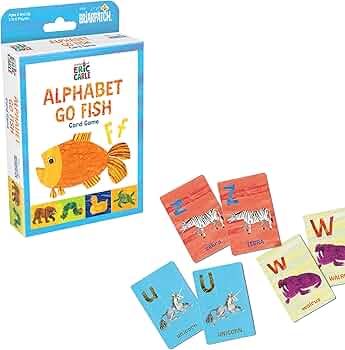 Alphabet Go Fish Card Game - World of Eric Carle