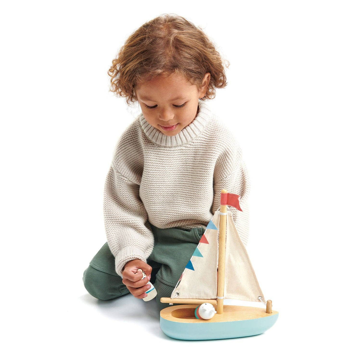 TENDER LEAF Sailaway Boat