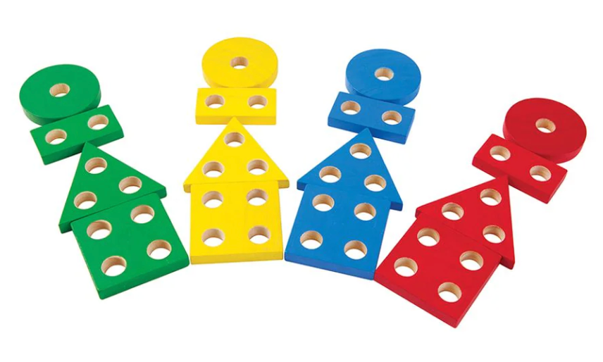 PLAN TOYS Geometric Sorting Board