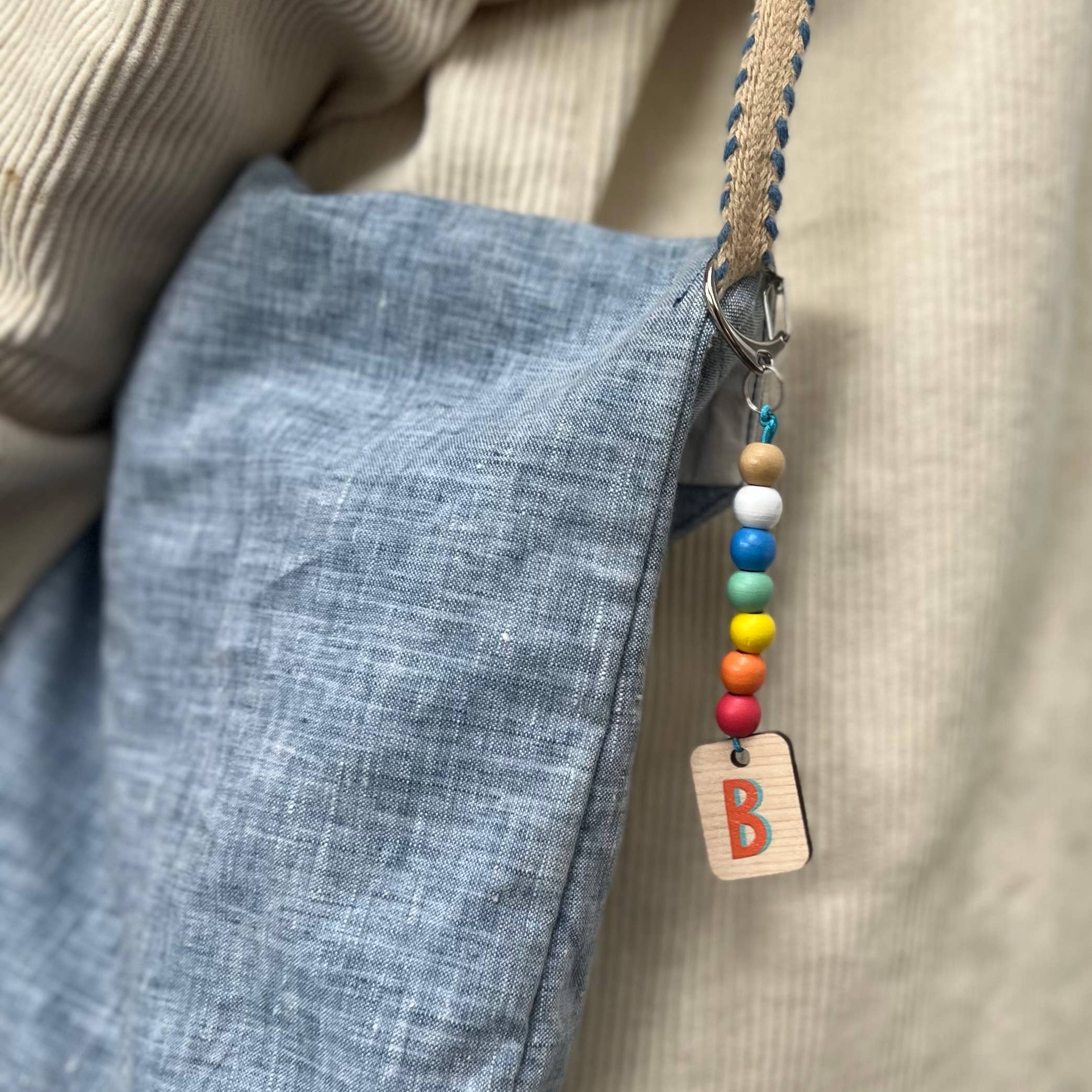 COTTON TWIST - Make Your Own Letter Keyring: W