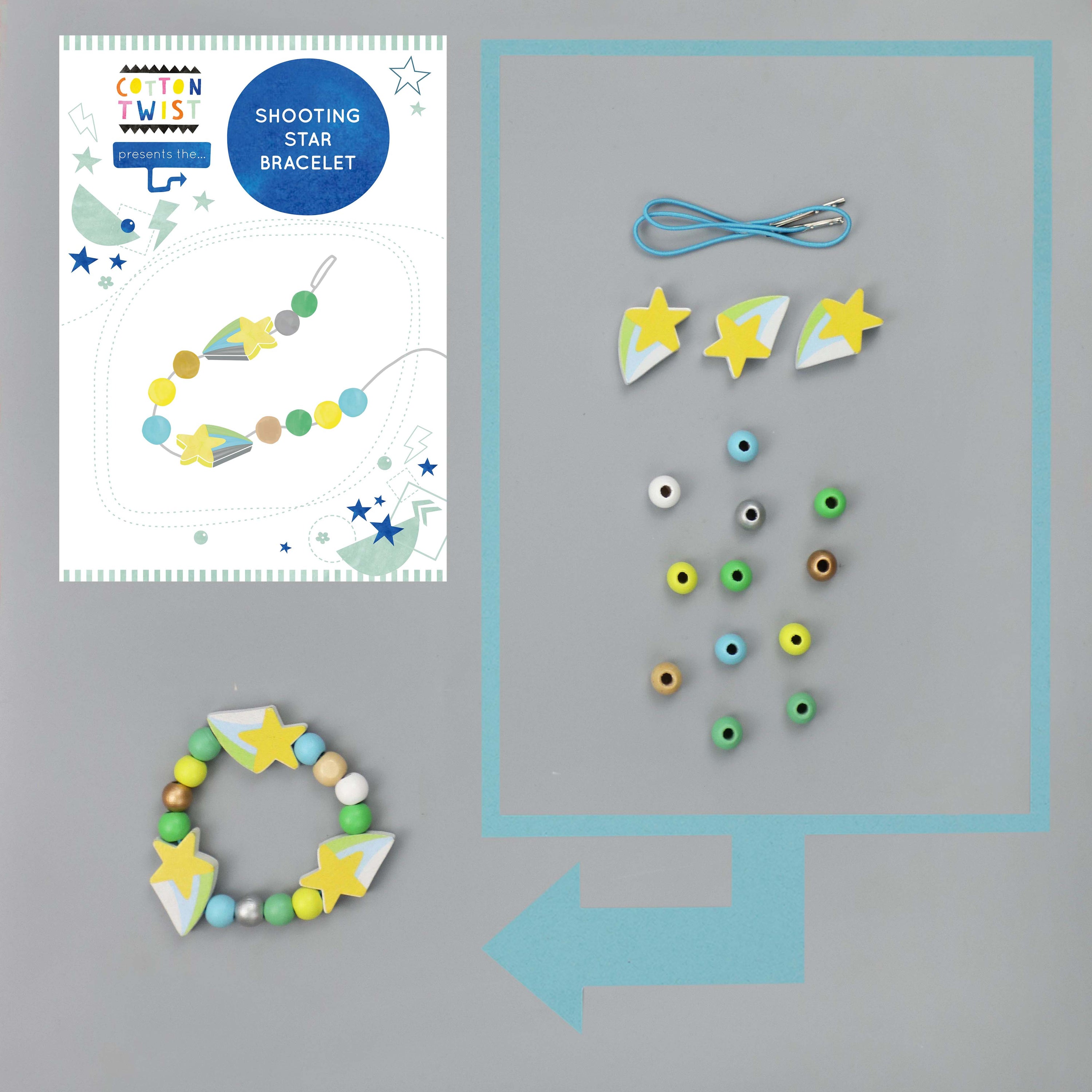 COTTON TWIST - Make Your Own Shooting Star Bracelet