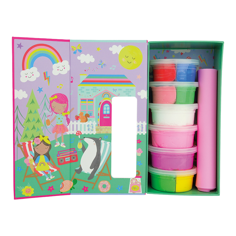 FLOSS & ROCK Rainbow Fairy Clay & Play