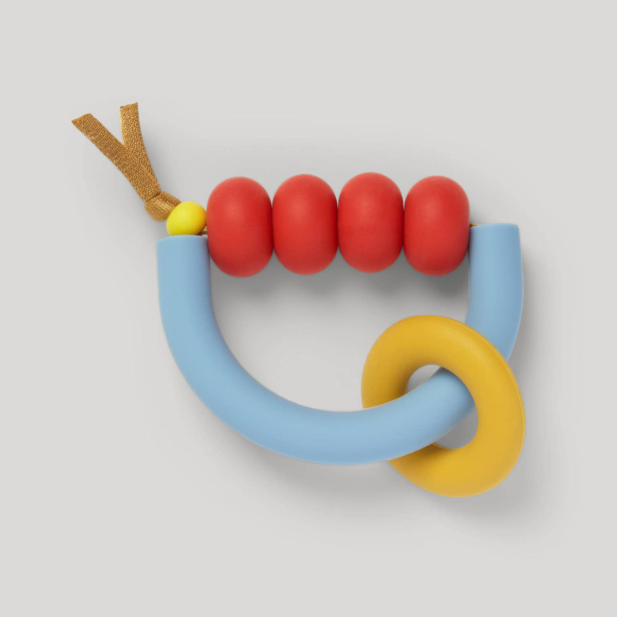 JANUARY MOON Primary Arch Ring Teether