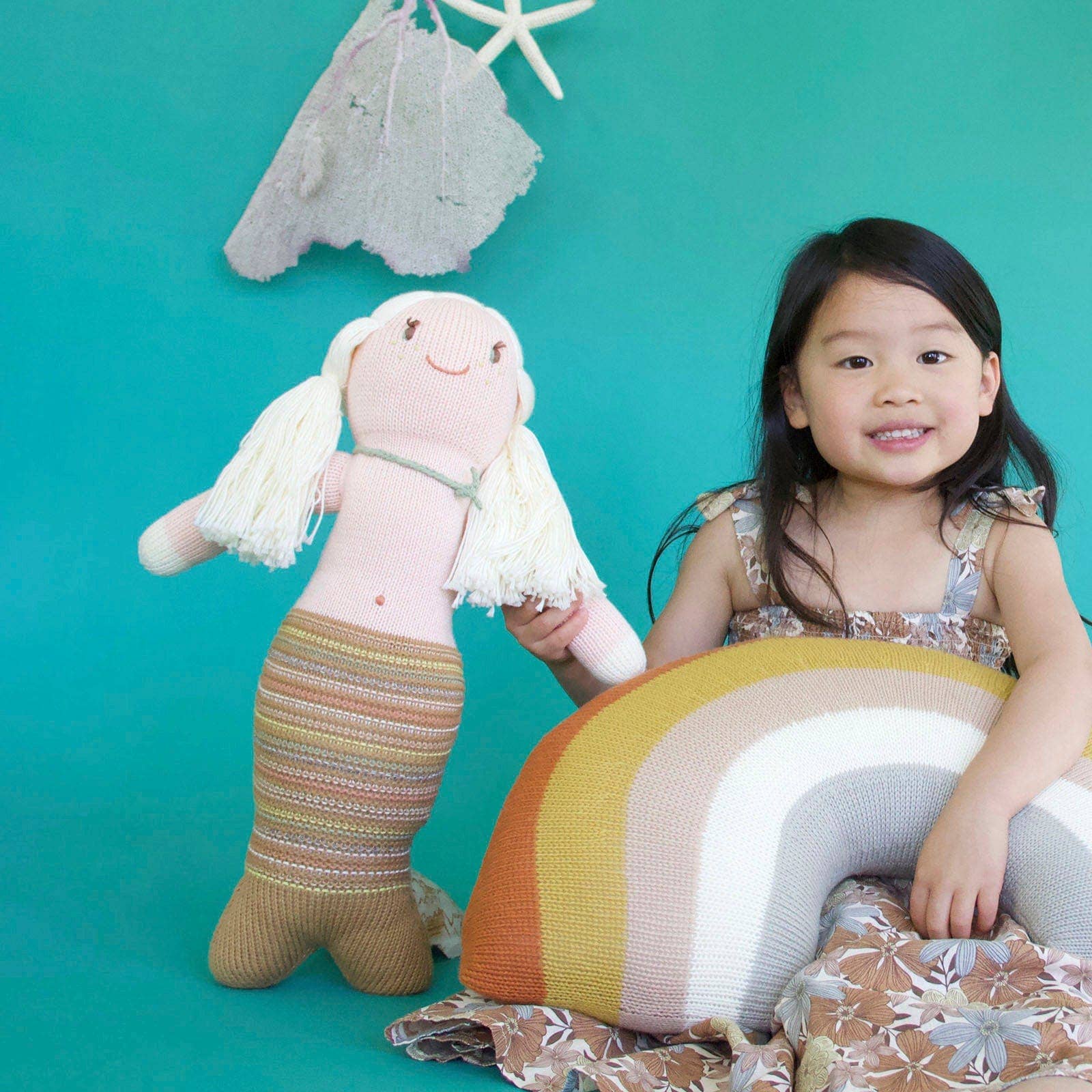 BLABLA Rainbow Pillow Adobe