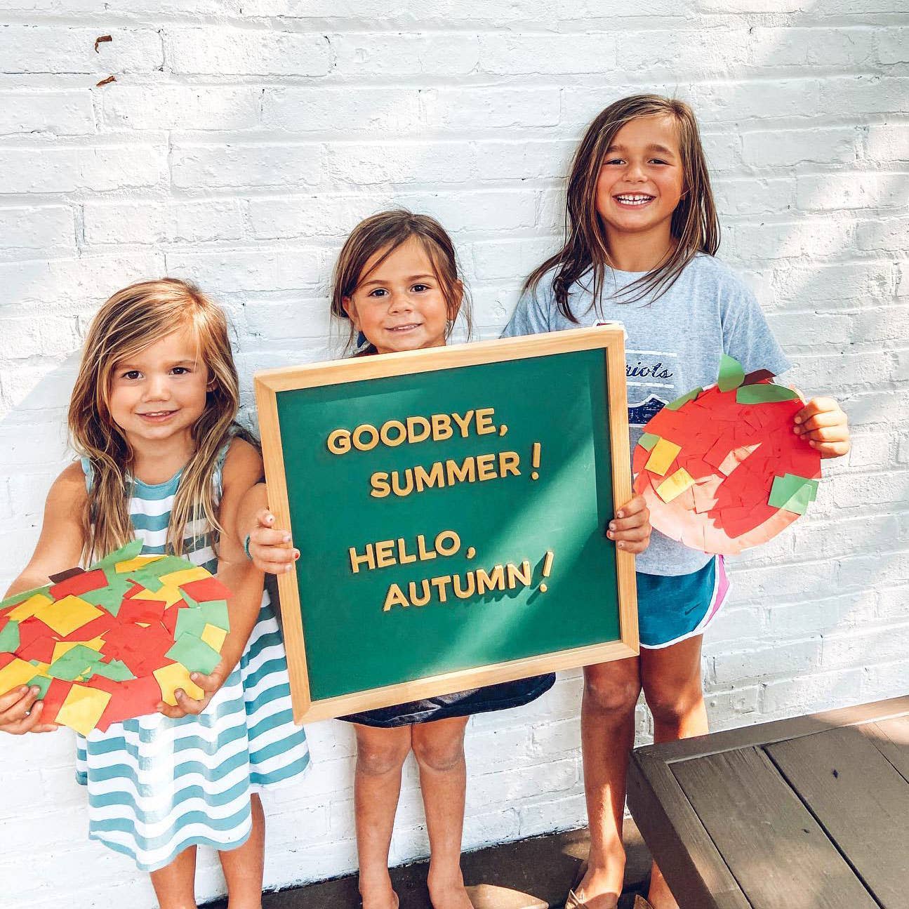 15x15 inch Green Magnetic Chalkboard