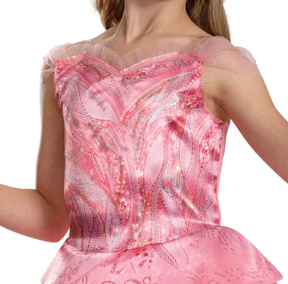 Deluxe Wicked™ Glinda the Good Witch Pink Dress Costume