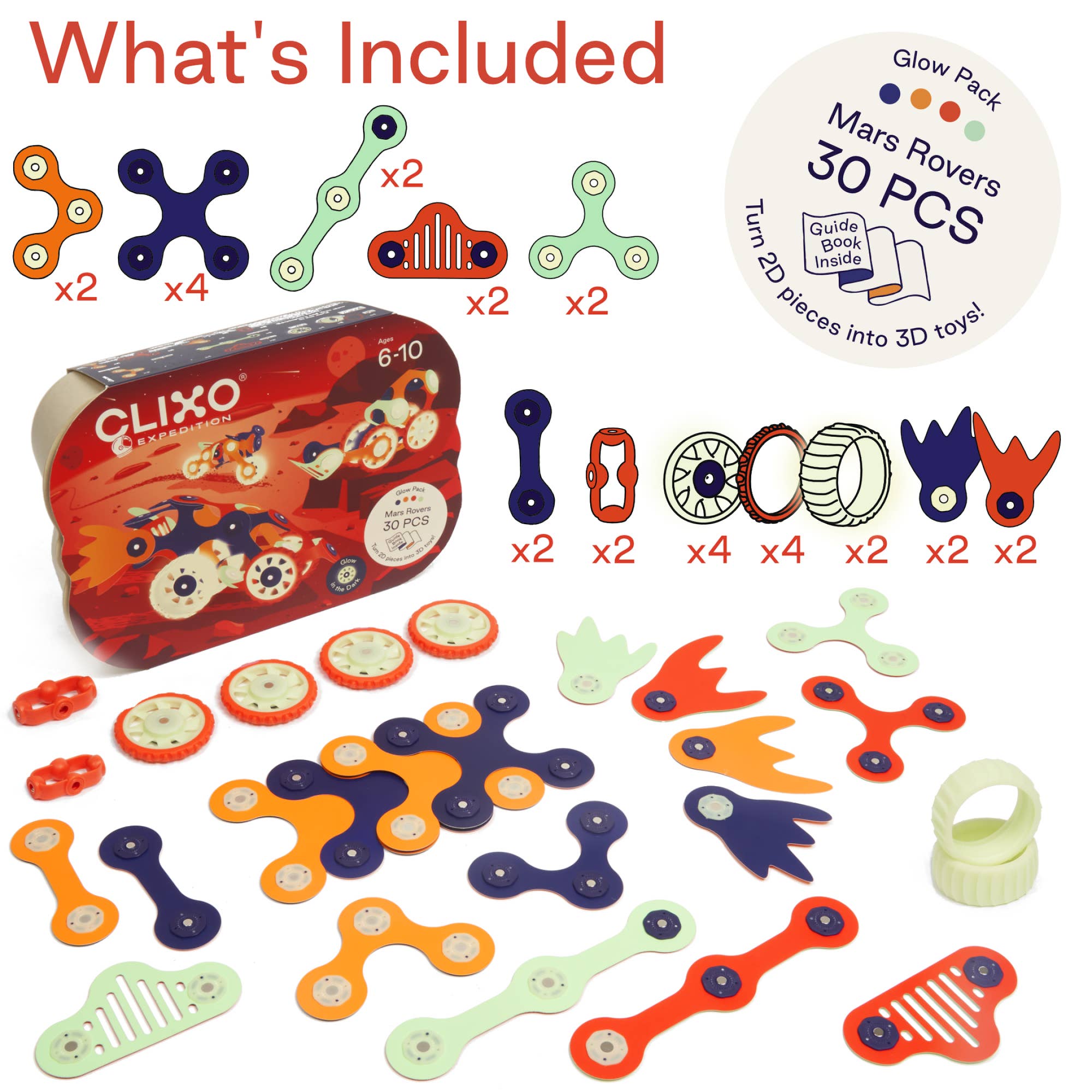 CLIXO - Mars Rovers Pack