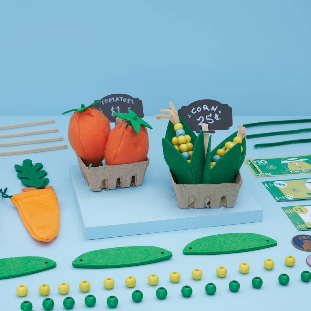 KIWICO Learn & Grow Farmers Market Kit