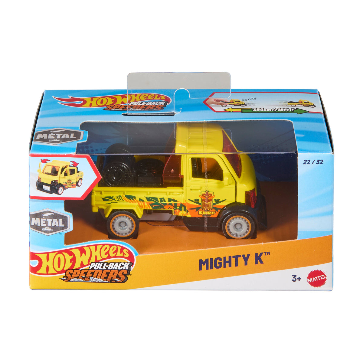 Hot Wheels Pull-Back Vehicles - Mighty K™