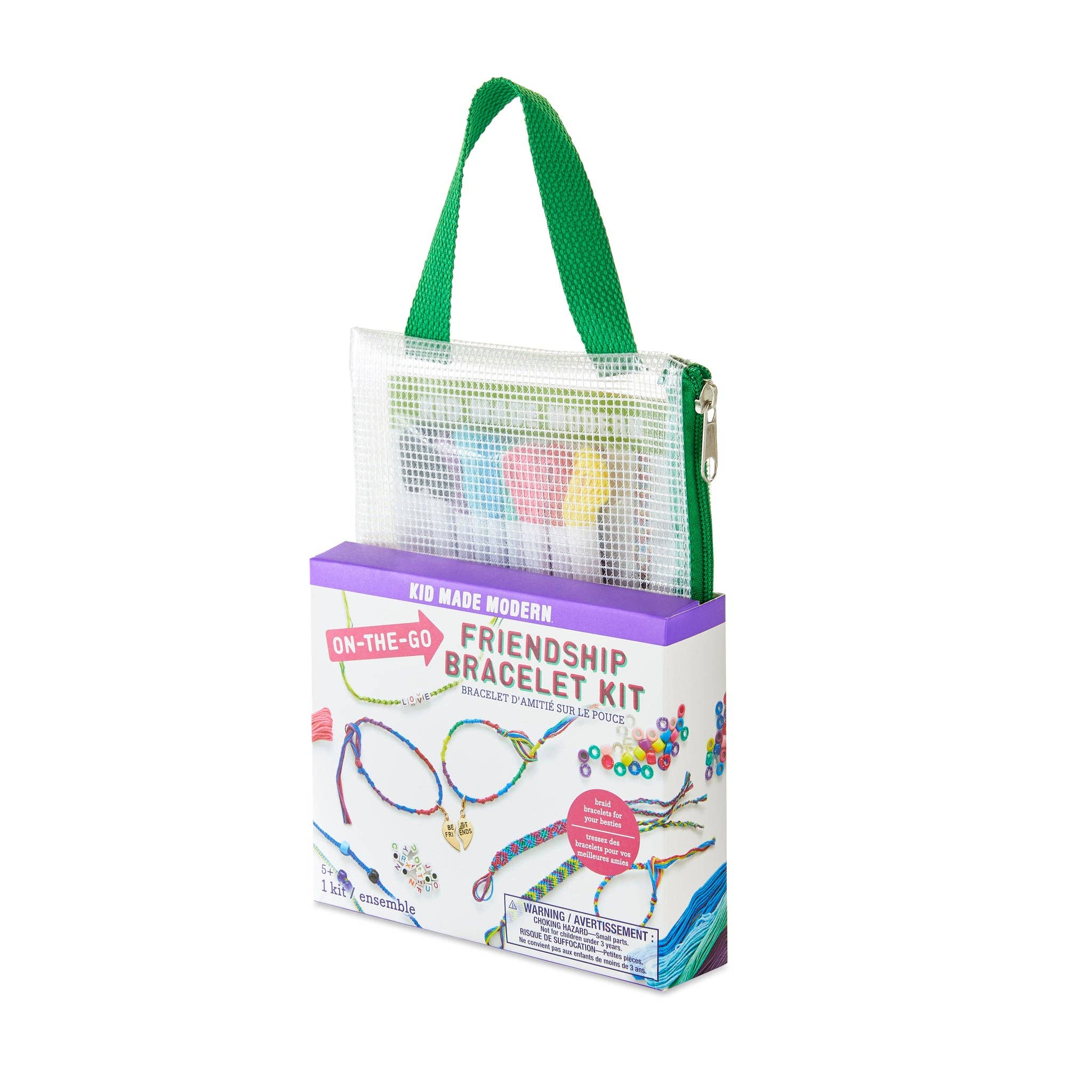 KID MADE MODERN On-The-Go Friendship Bracelet Kit