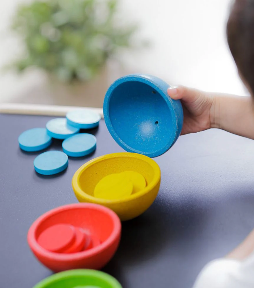 PLAN TOYS Sort And Count Cups