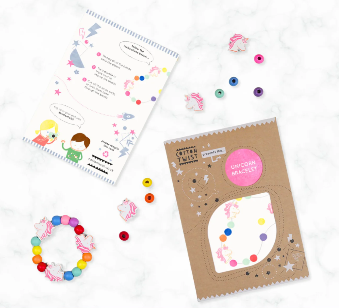 COTTON TWIST - Make Your Own Unicorn Bracelet