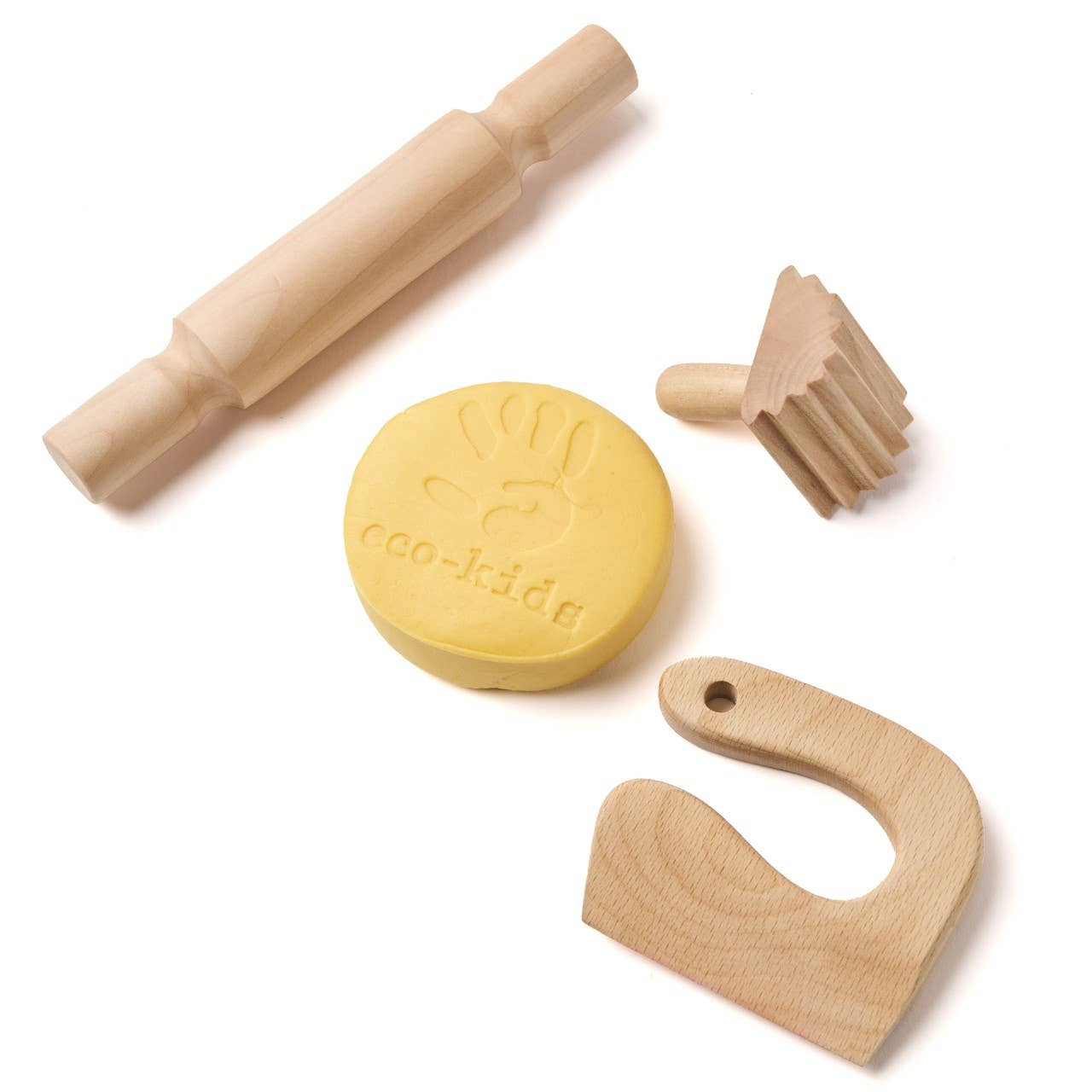 ECO KIDS Eco-Dough Wood Tools