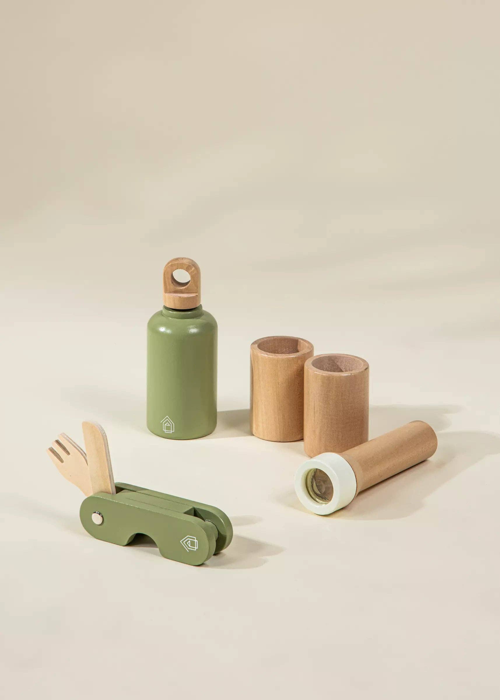 COCO VILLAGE Wooden Camping Playset