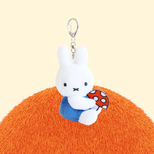 Miffy & Friends with Flower Plush Key Chain