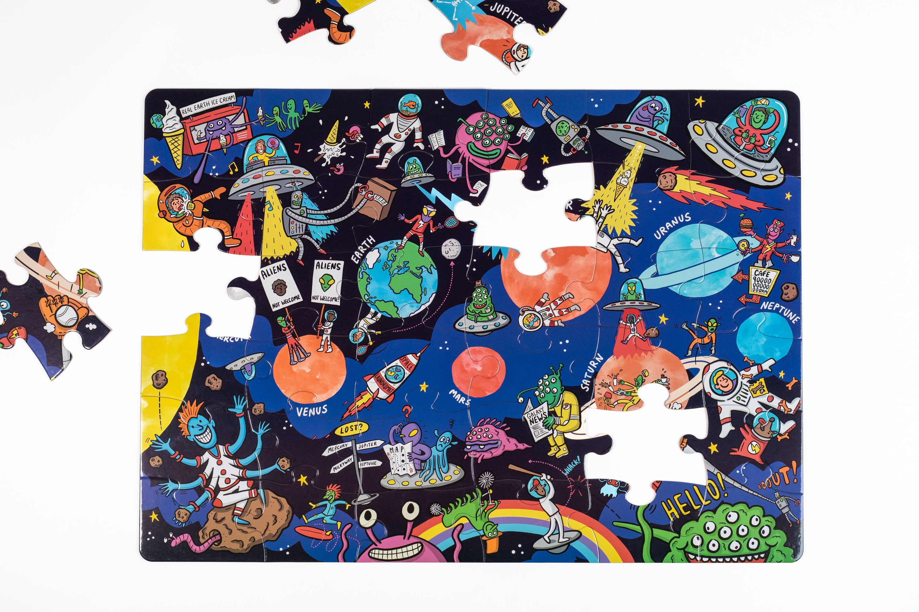 NOLJA Space Jigsaw Puzzle - 36 pieces