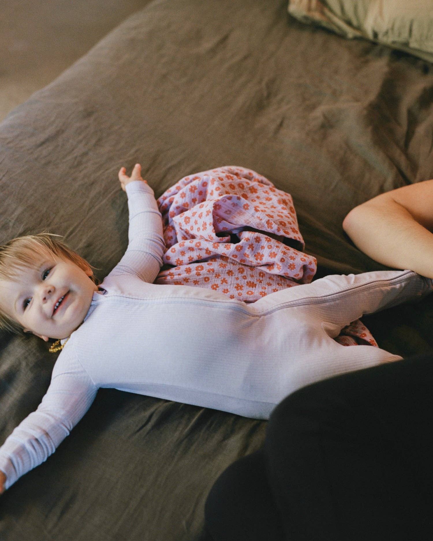 Storq x Kindred Bravely Organic Muslin Swaddle