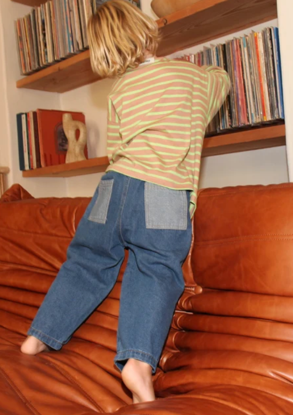 MILK TEETH Double Trouble Jean in Dark Wash
