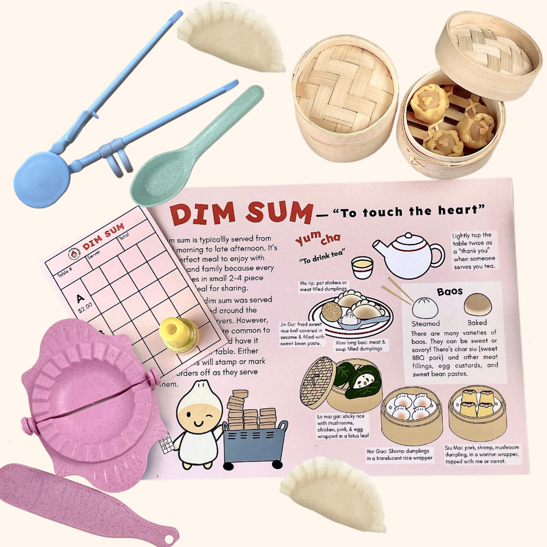 COMMIS KIDS Dim Sum Play Dough Activity Kit
