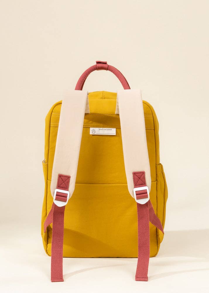 COCO VILLAGE Washable Nylon Backpack - Golden Hour