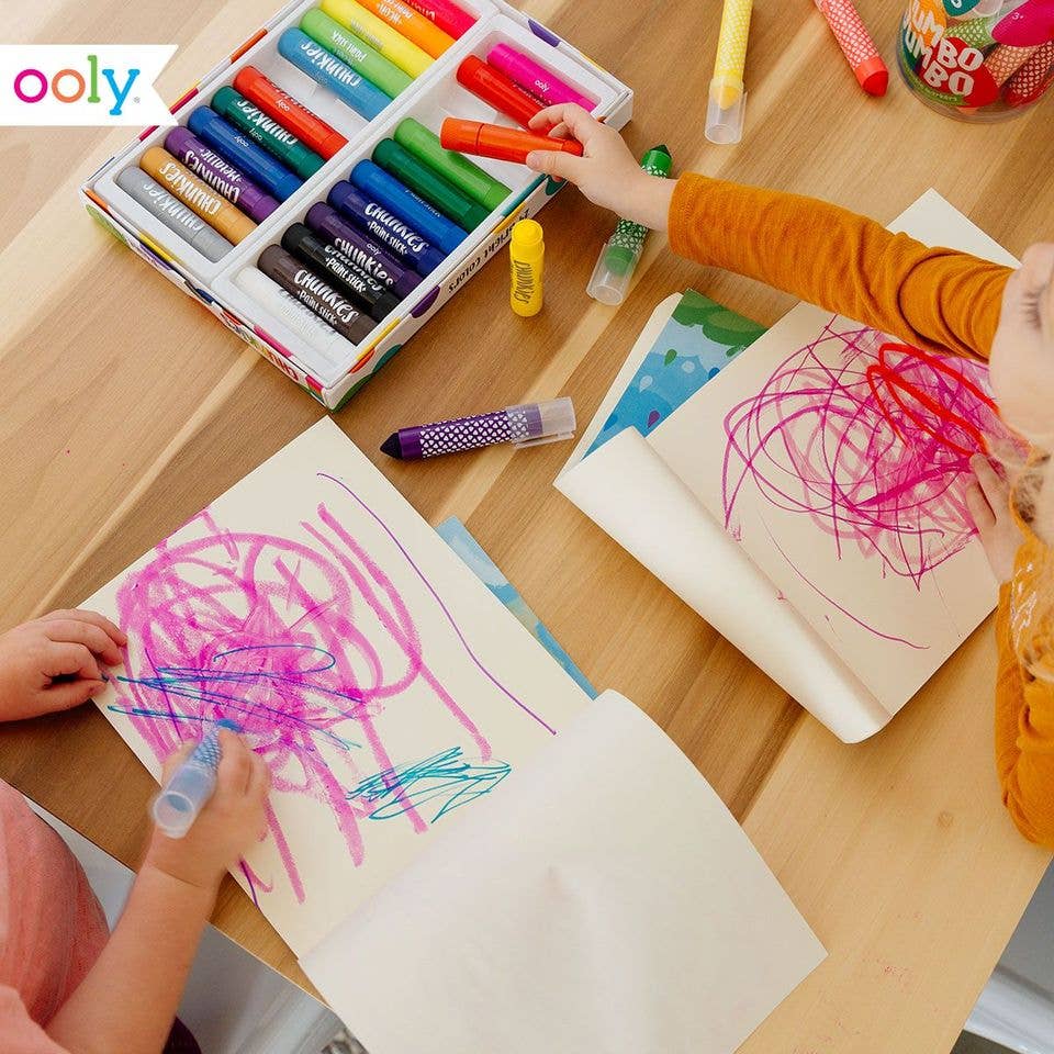OOLY - Chunkies Paint Sticks Variety Pack - Set of 24