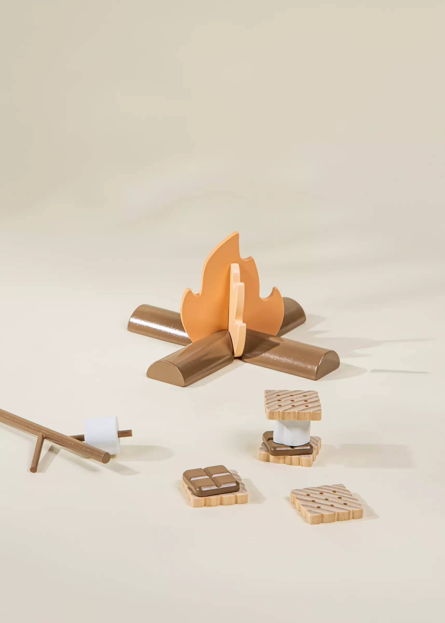 COCO VILLAGE Wooden Camping Playset