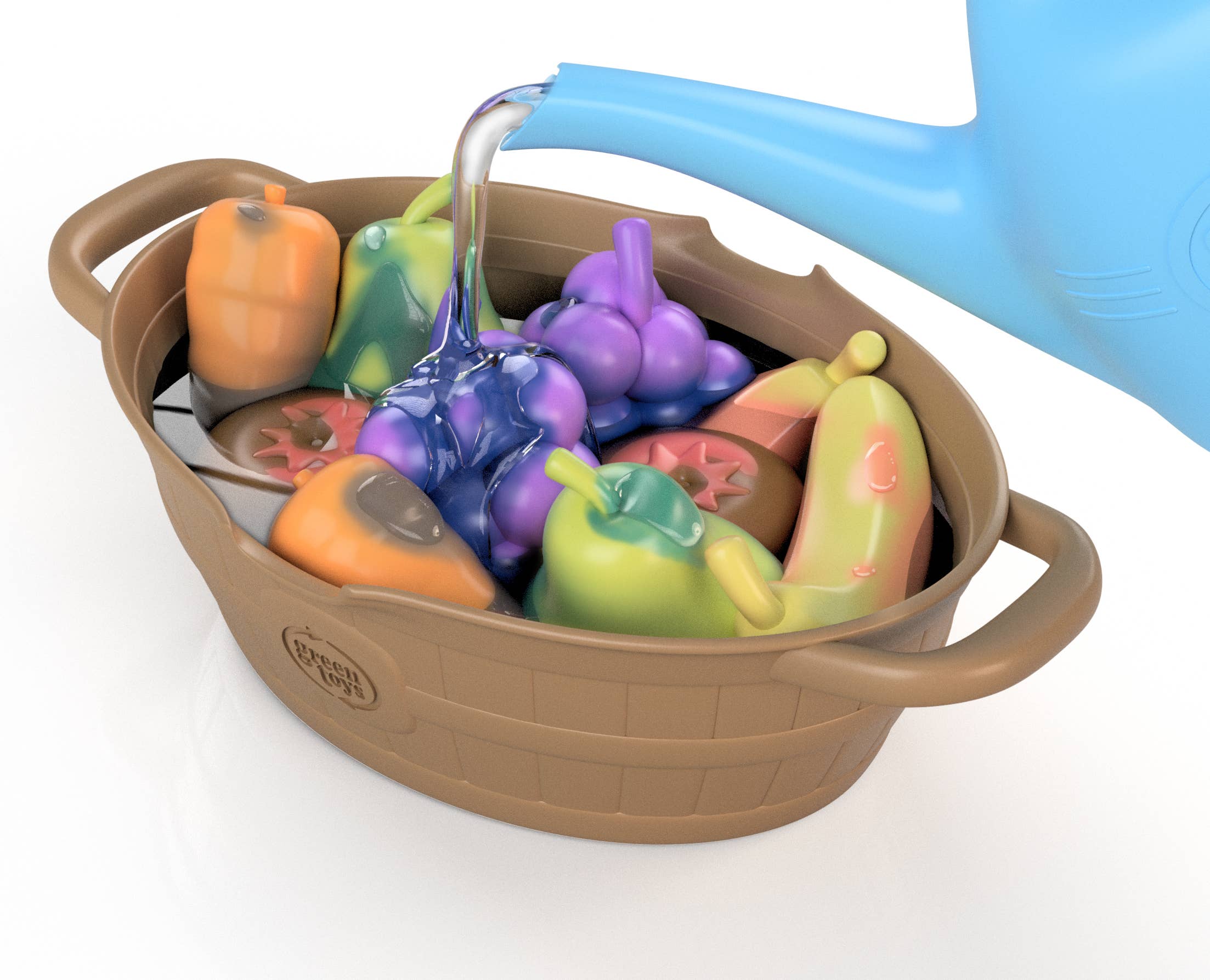 Rainbow Harvest -Color-Changing Watering Can Activity Set