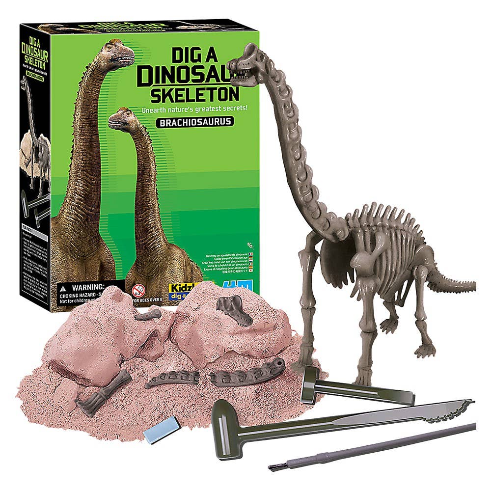 KidzLabs - Dig A Dinosaur Skeleton - Brachiosaurus