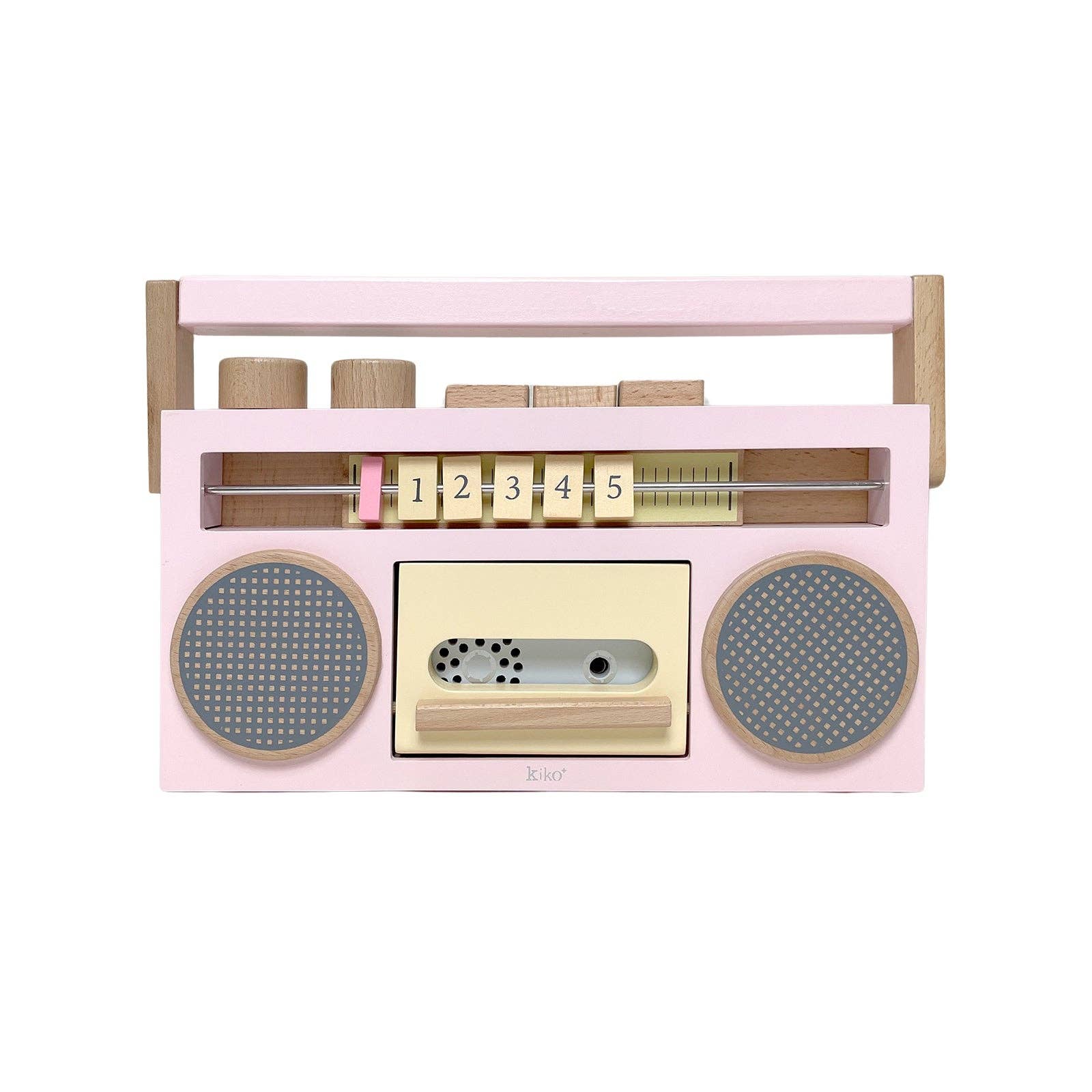 KIKO Wooden Tape Recorder ラジカセ: Pink