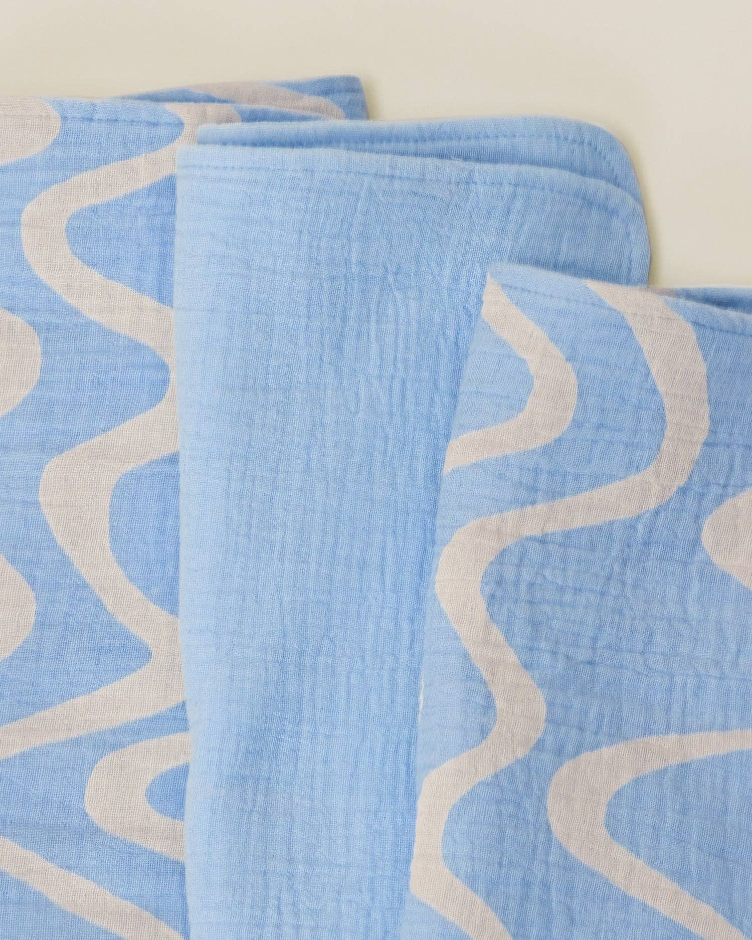 Storq x Kindred Bravely Organic Muslin Burp Cloth 3pk