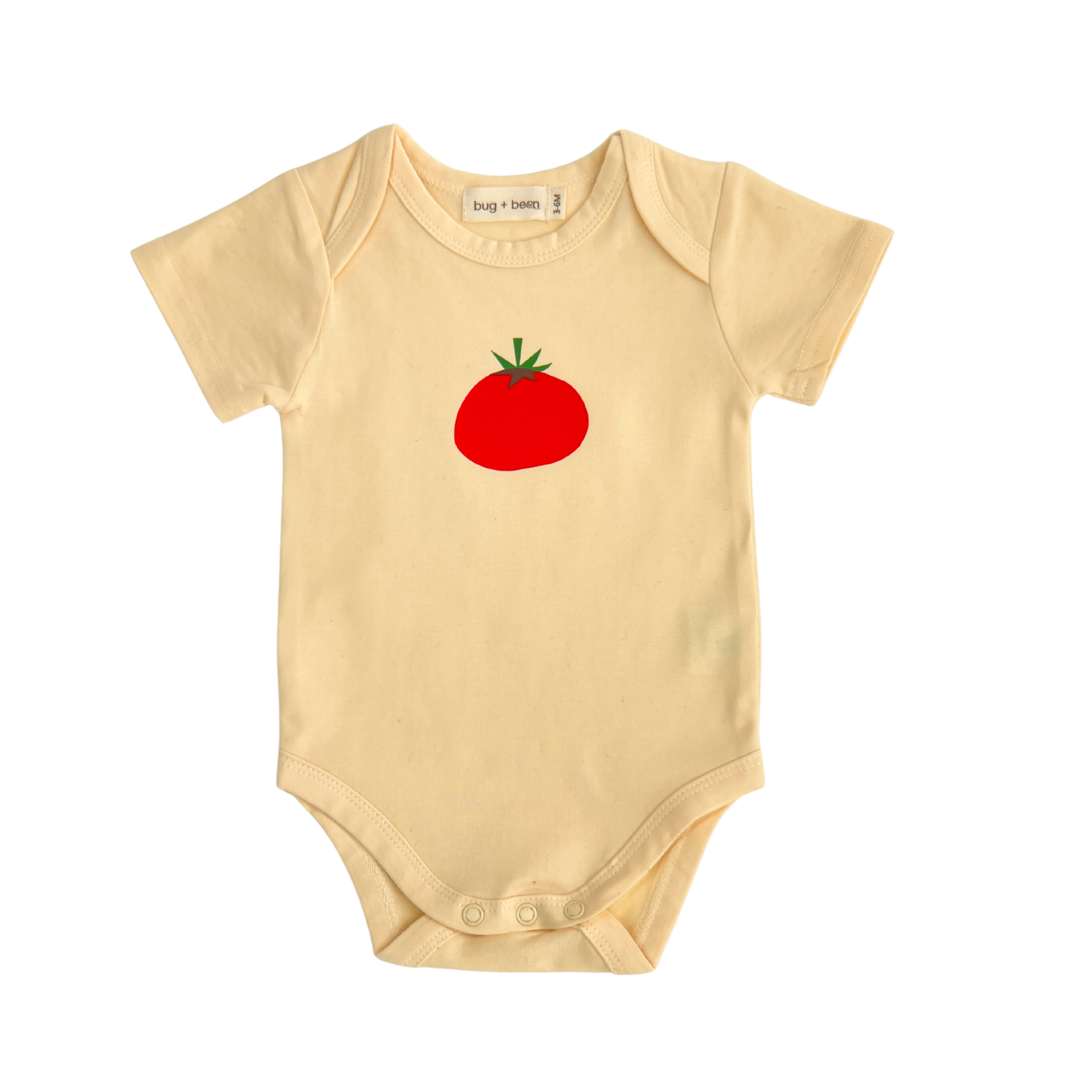 Toh-May-To / Toh-Mah-To Organic Cotton Short Sleeve Bodysuit
