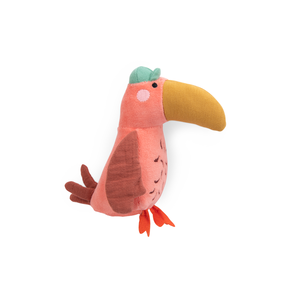 Moulin Roty Plush Rattle - Toucan