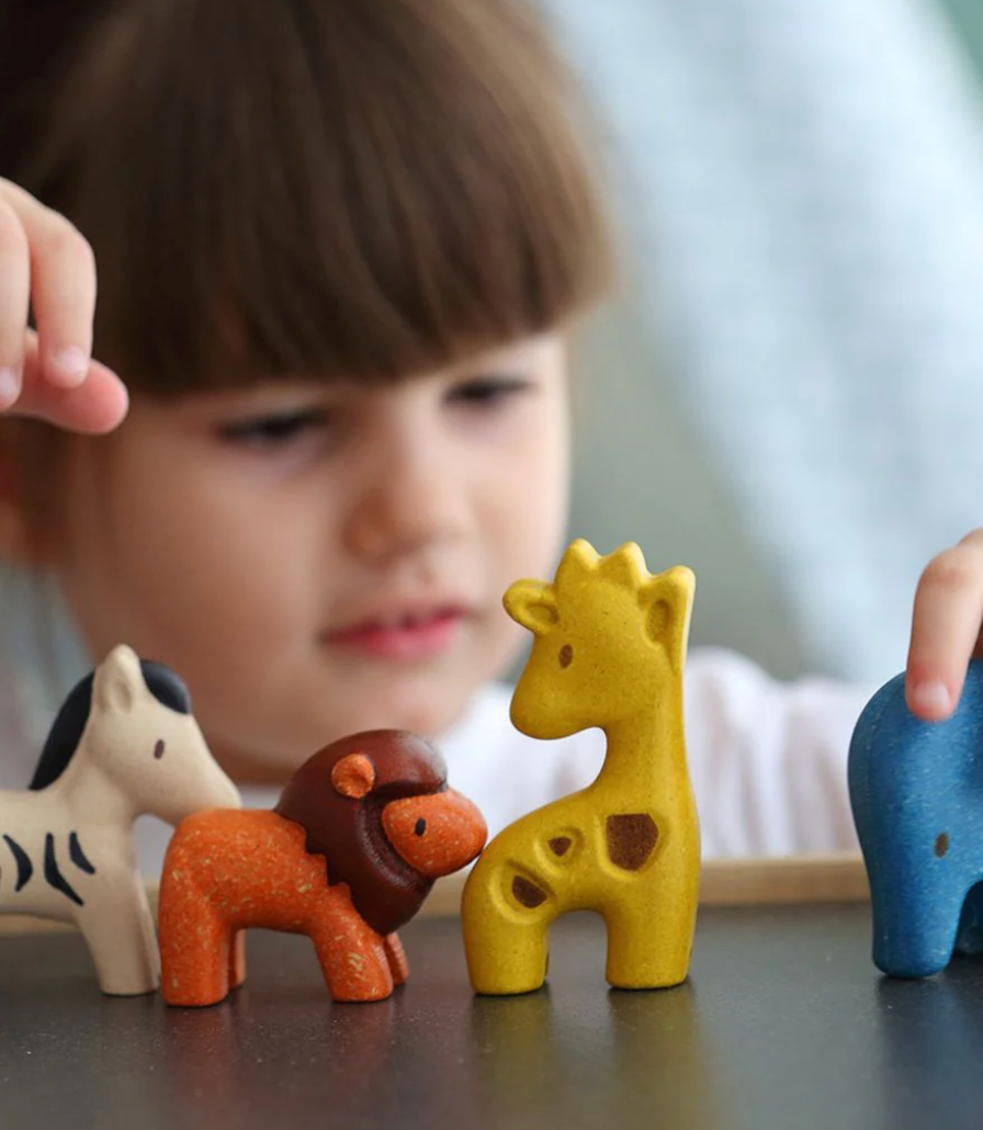PLAN TOYS Wild Animals Set