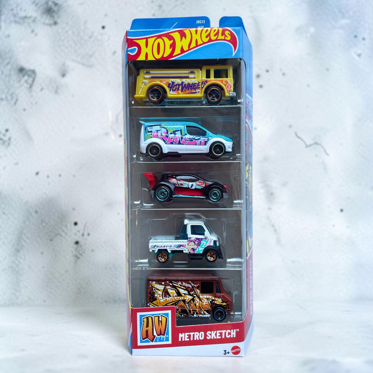 Hot Wheels 5-Car Pack - Metro Sketch