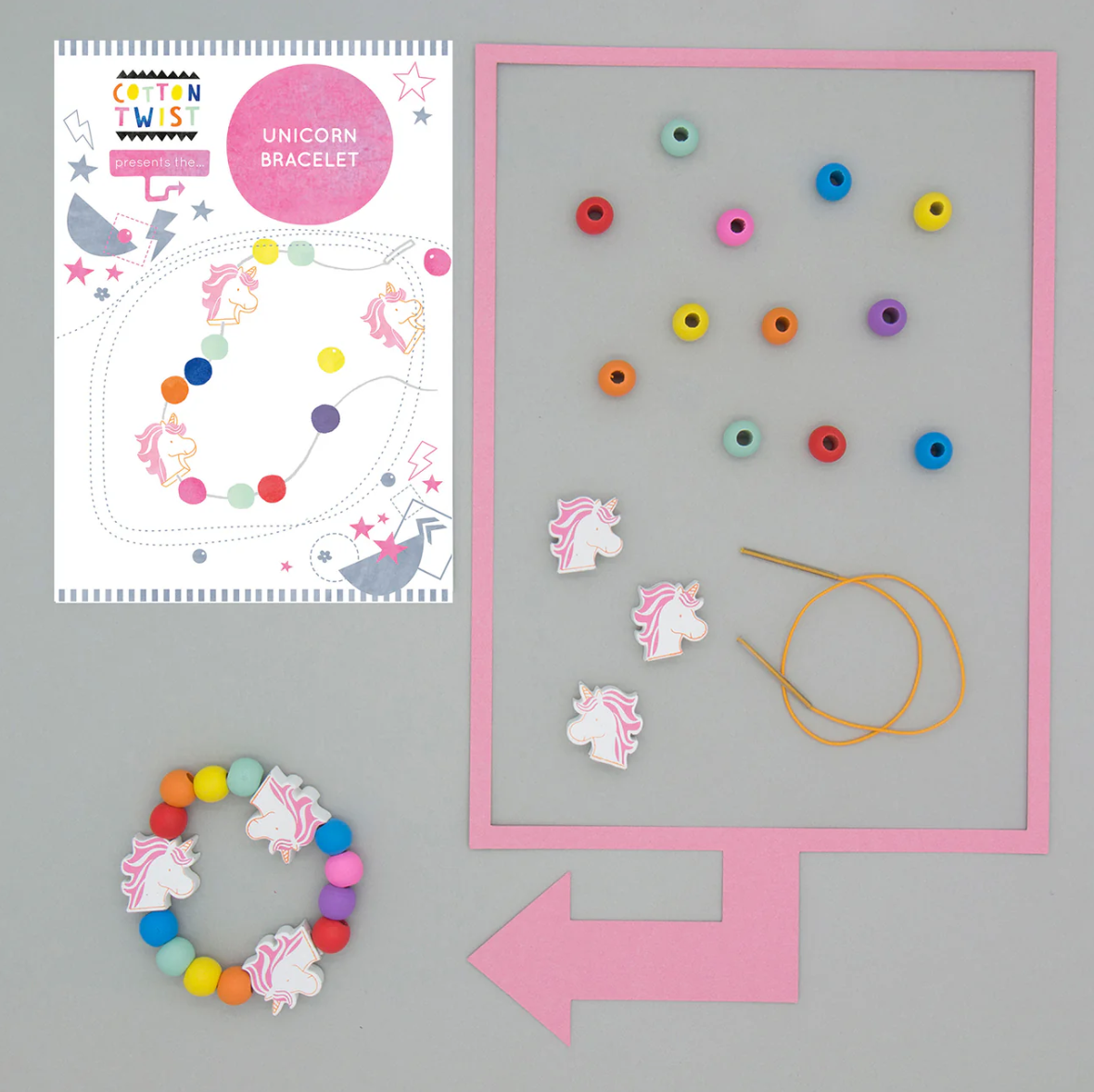 COTTON TWIST - Make Your Own Unicorn Bracelet