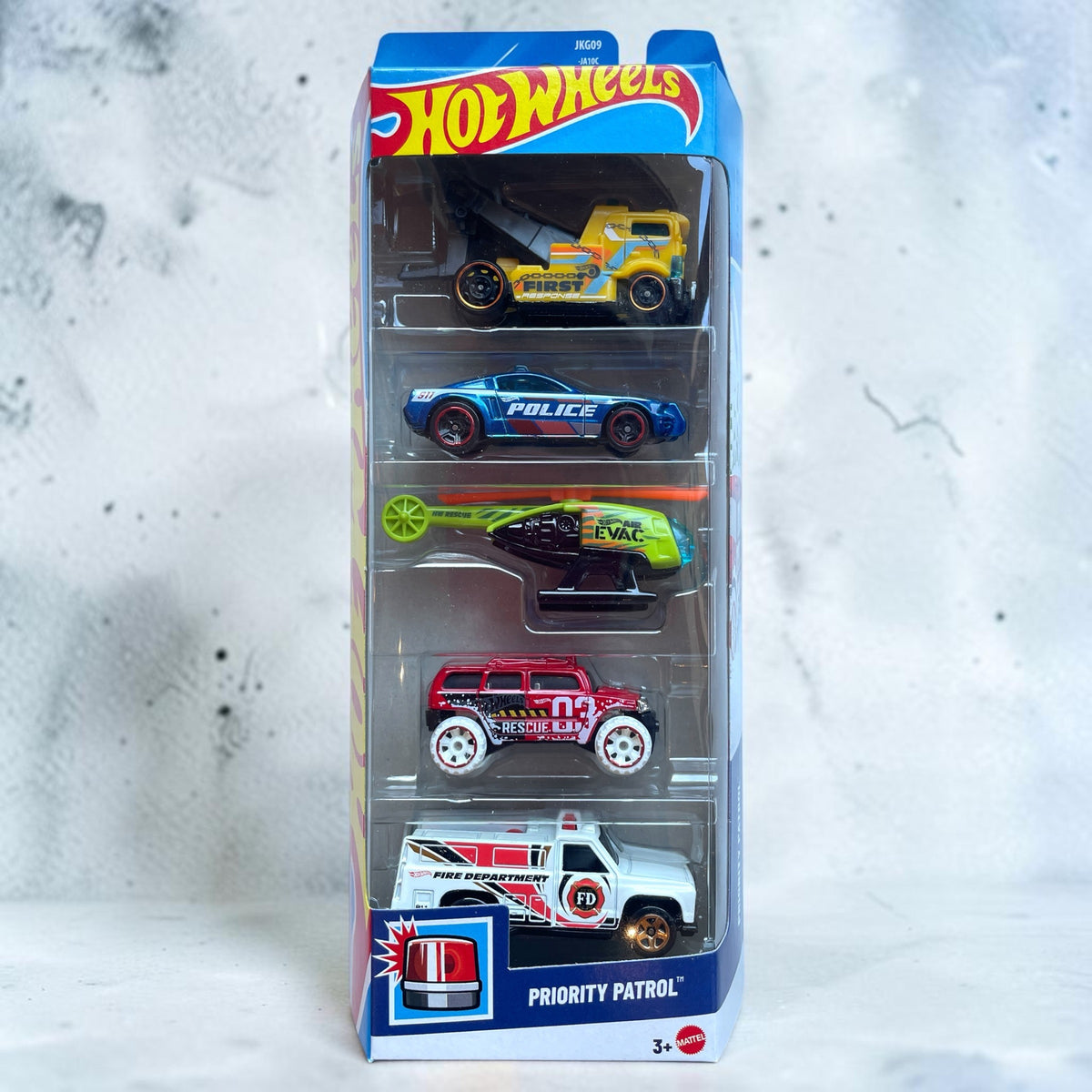 Hot Wheels 5-Car Pack - Priority Patrol
