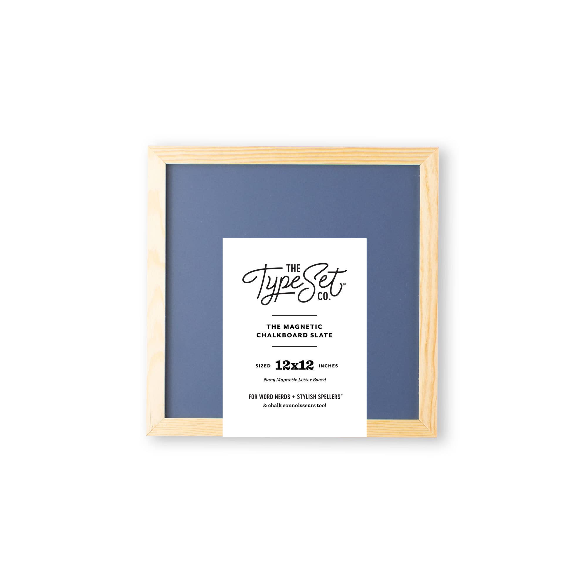 Mini Magnetic Chalkboard - Nautical Navy