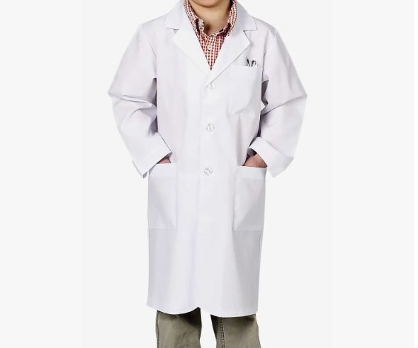 Jr. Lab Coat, 3/4 Length