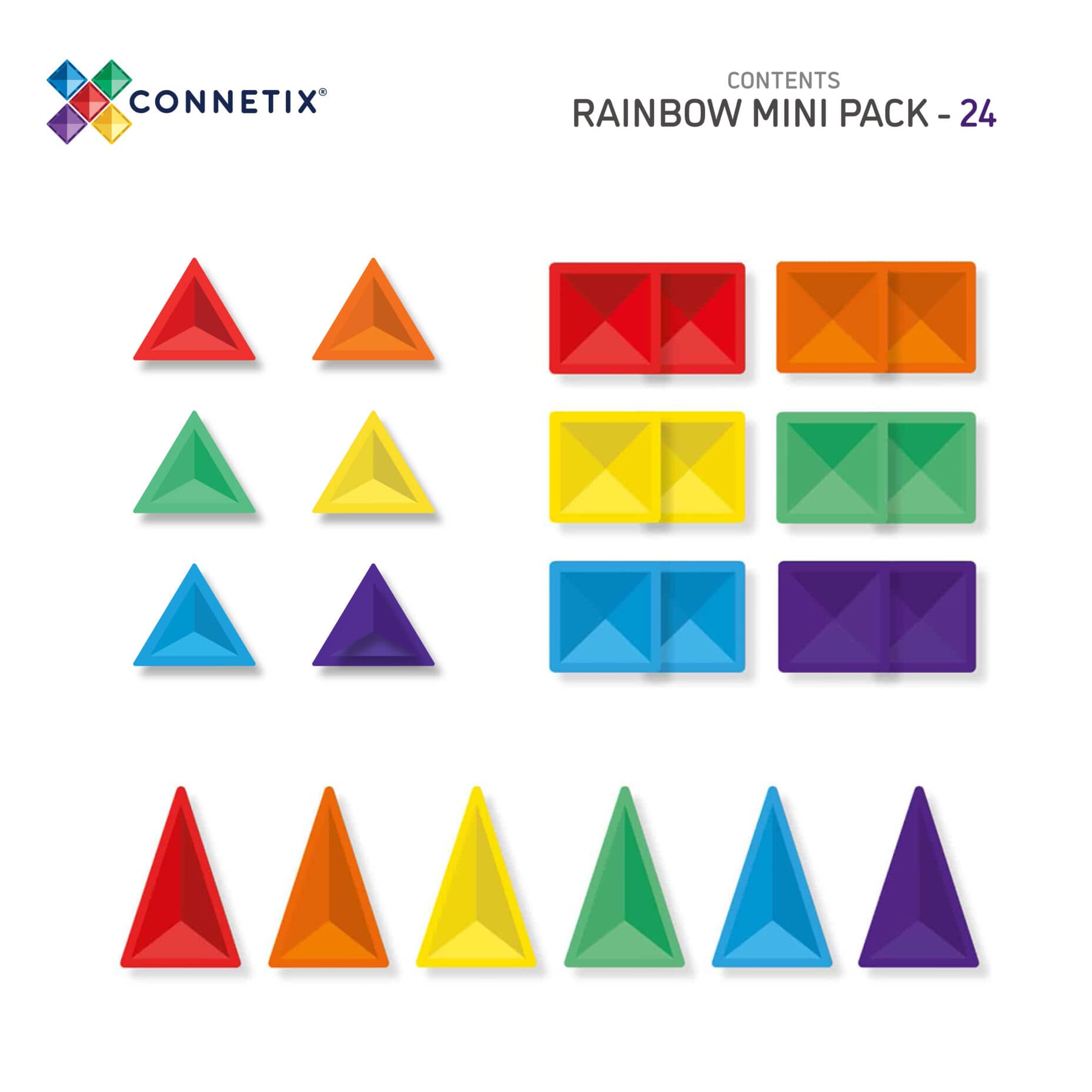 CONNETIX Rainbow Mini Pack