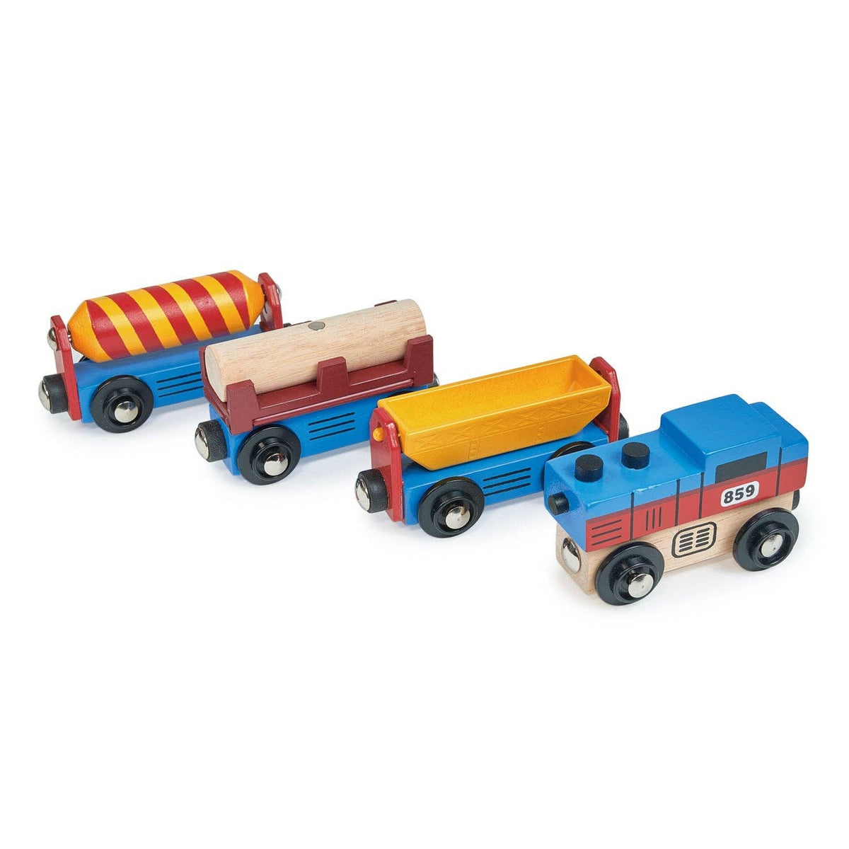 The Wooden Cargo Train