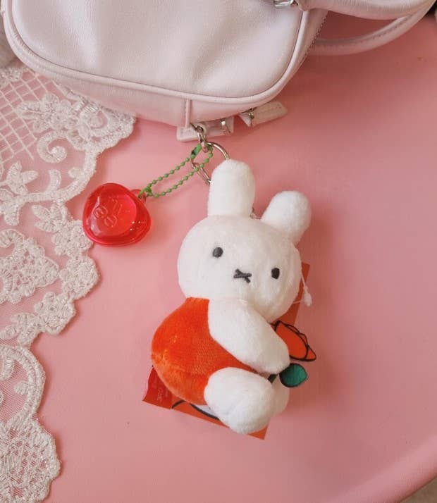 Miffy & Friends with Flower Plush Key Chain