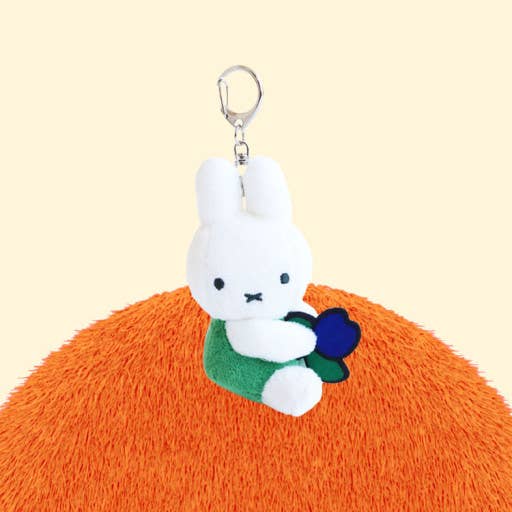 Miffy & Friends with Flower Plush Key Chain