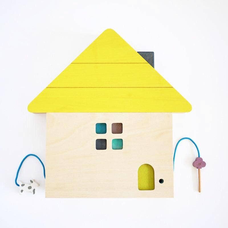 KIKO + GG* Tsumiki Building House-Shaped Block Set