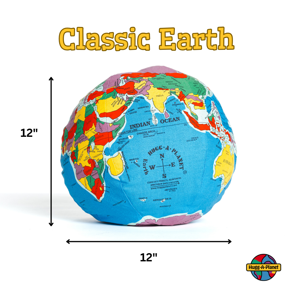 HUGG-A-PLANET Classic Earth