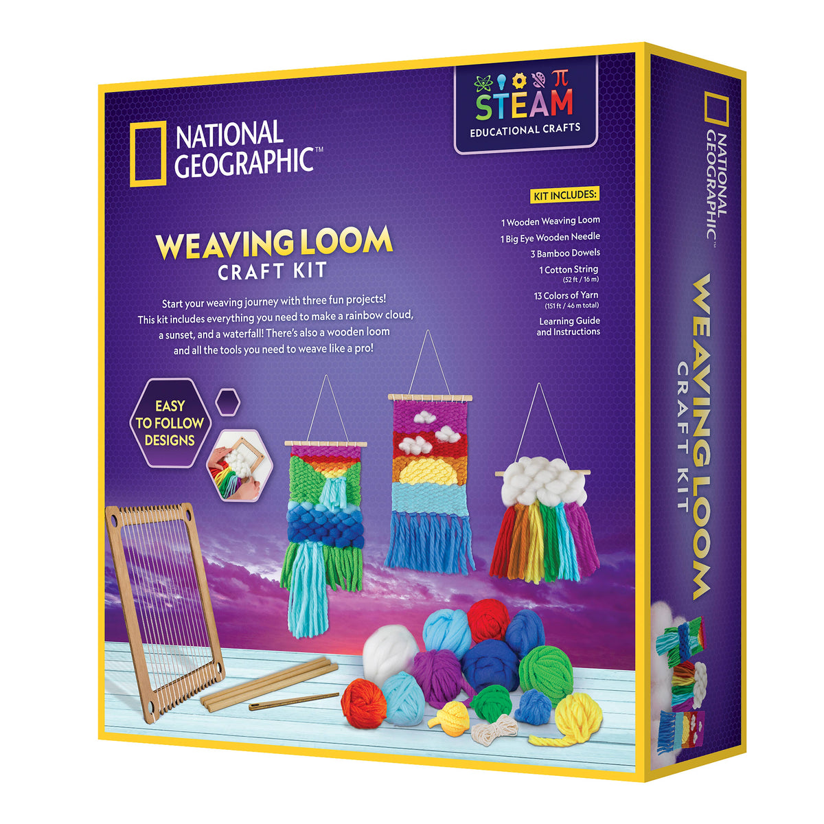 National Geographic Weaving Loom Craft Kit
